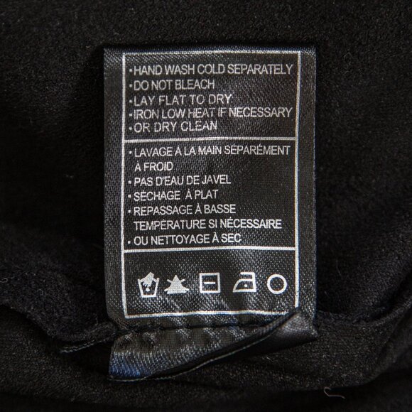 BB Dakota Faux Suede Black Slouchy Jacket, size M - Picture 7 of 7